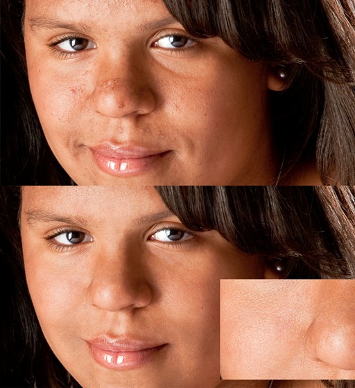 Ретушь: Естественная ретушь 